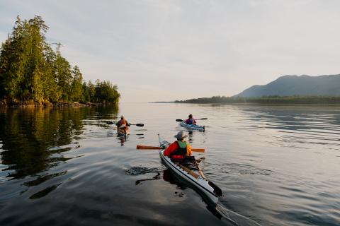 secret beach bc kayaking